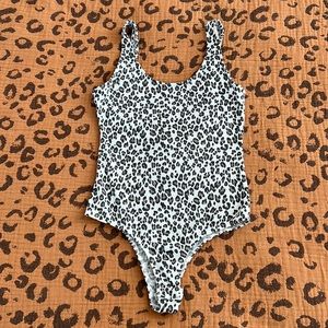 LELIS Cheetah bodysuit